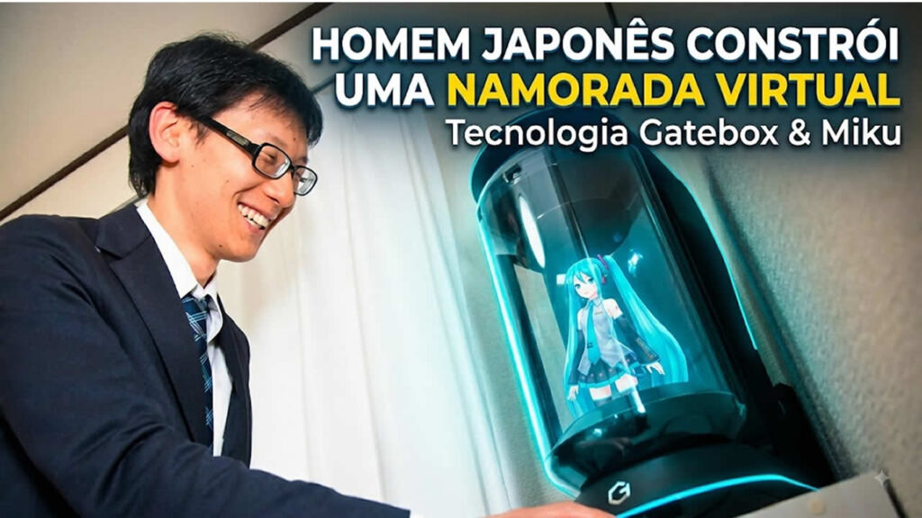 Homem Japonês constrói uma namorada virtual