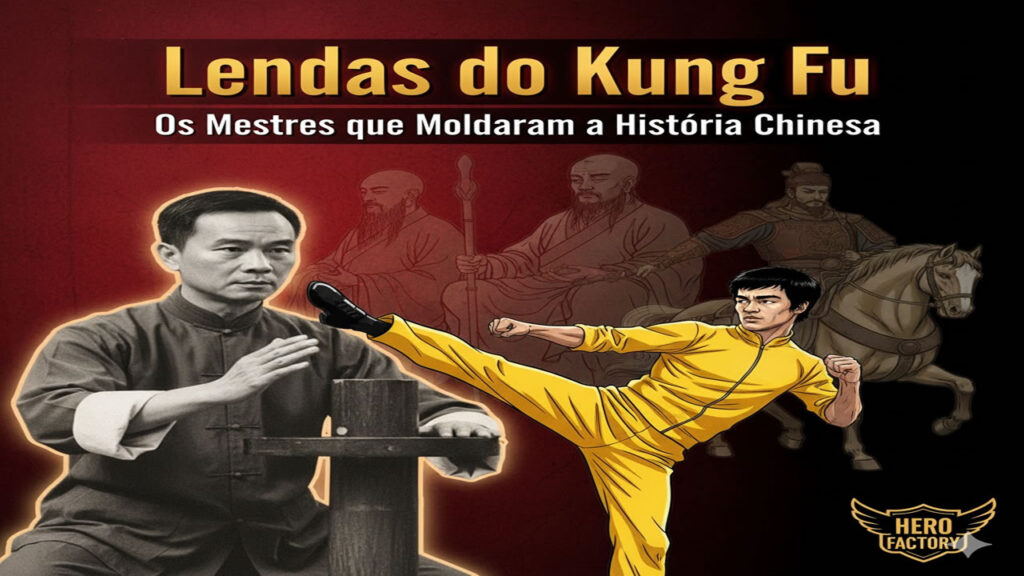Os maiores mestres do Kung fu