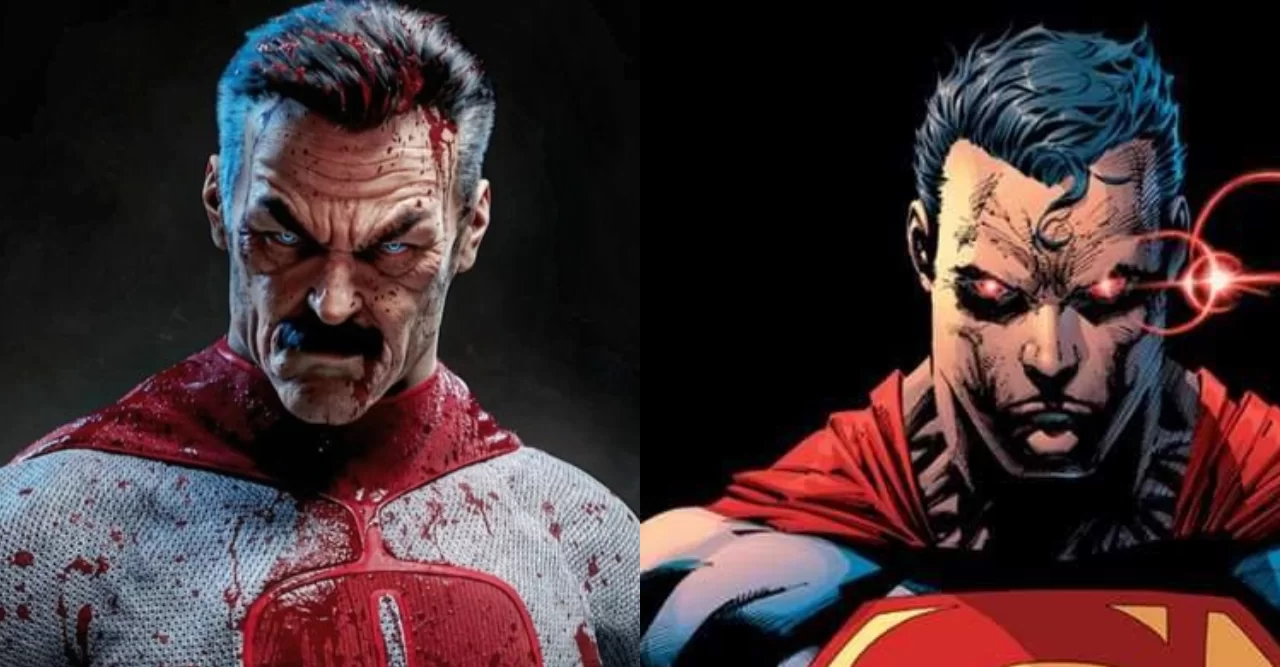 Superman vs Omni man