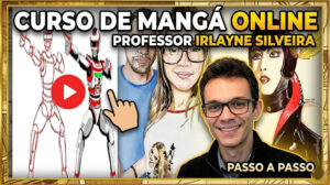 Curso de mangá on line professor Irlayne Silveira