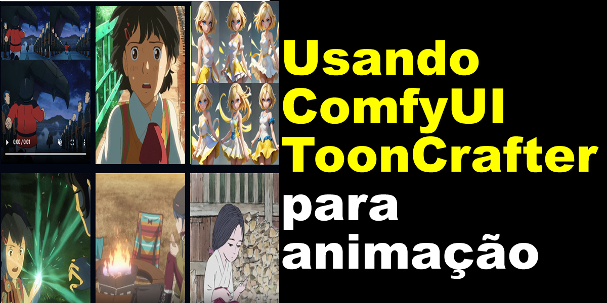 ComfyUI ToonCrafter para animação