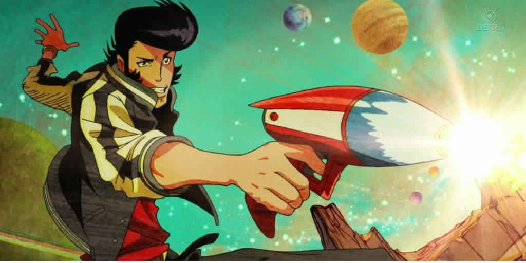 O sucesso do anime Space Dandy