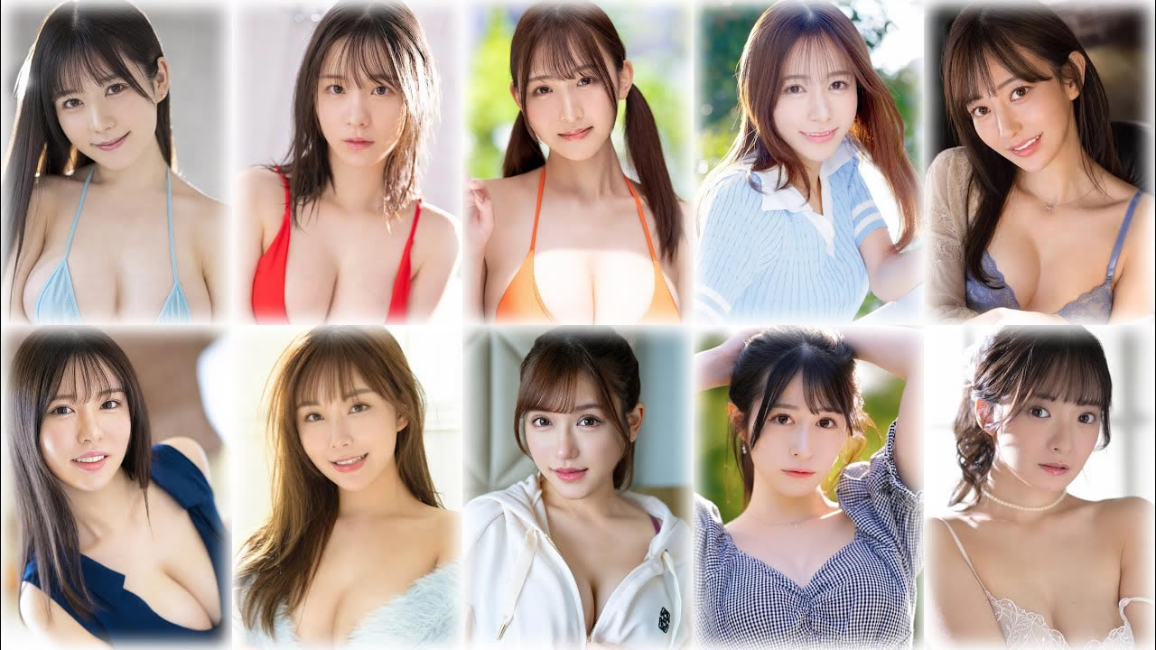 gravure idols Mais Bonitas do Japão