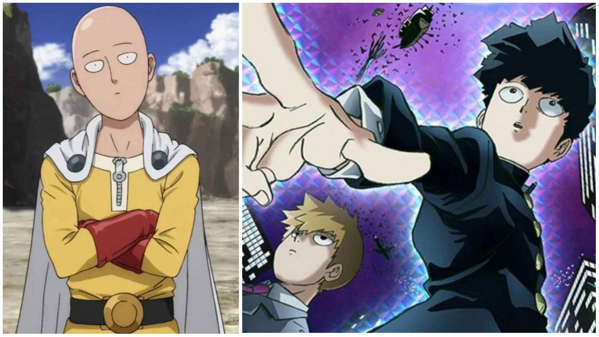 Animes Semelhantes a One Punch Man