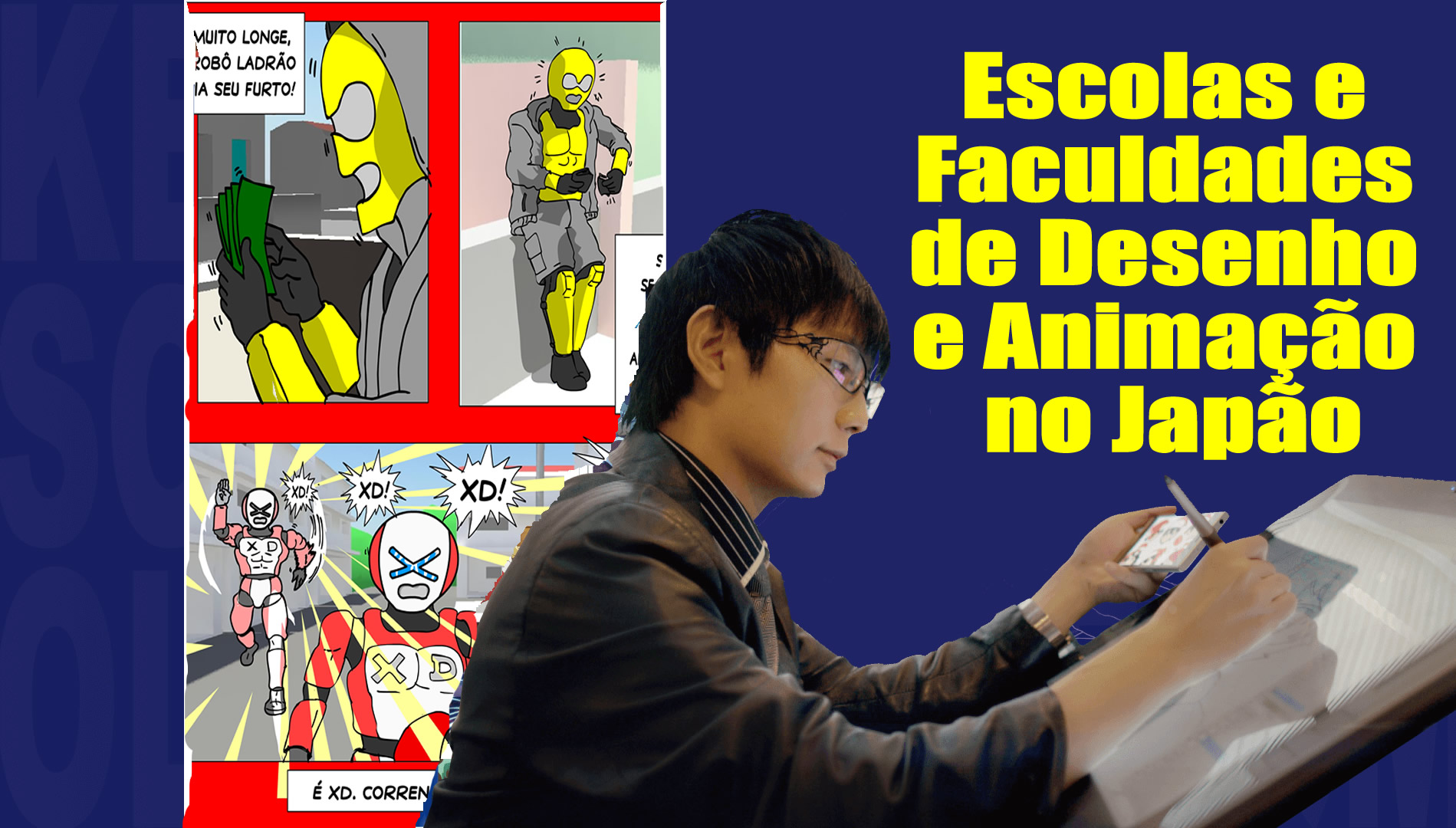 Faculdades de Desenho e Animação no Japão