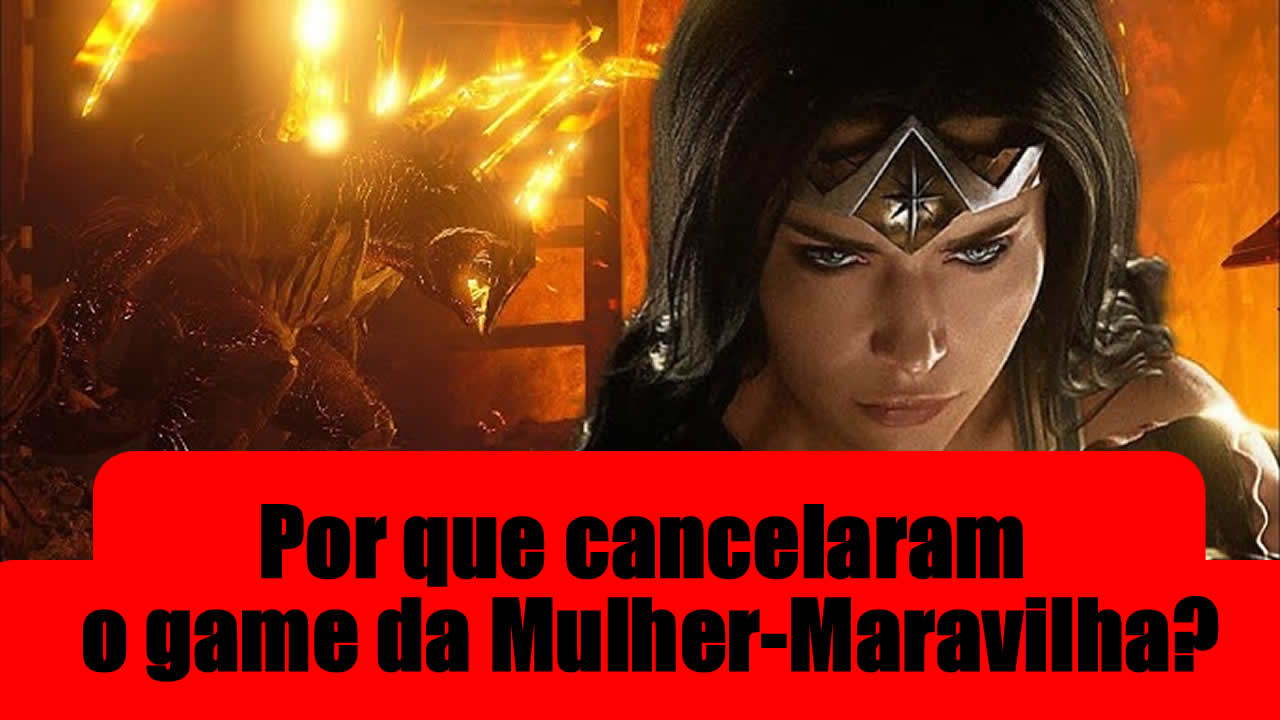 game da mulher maravinha cancelado