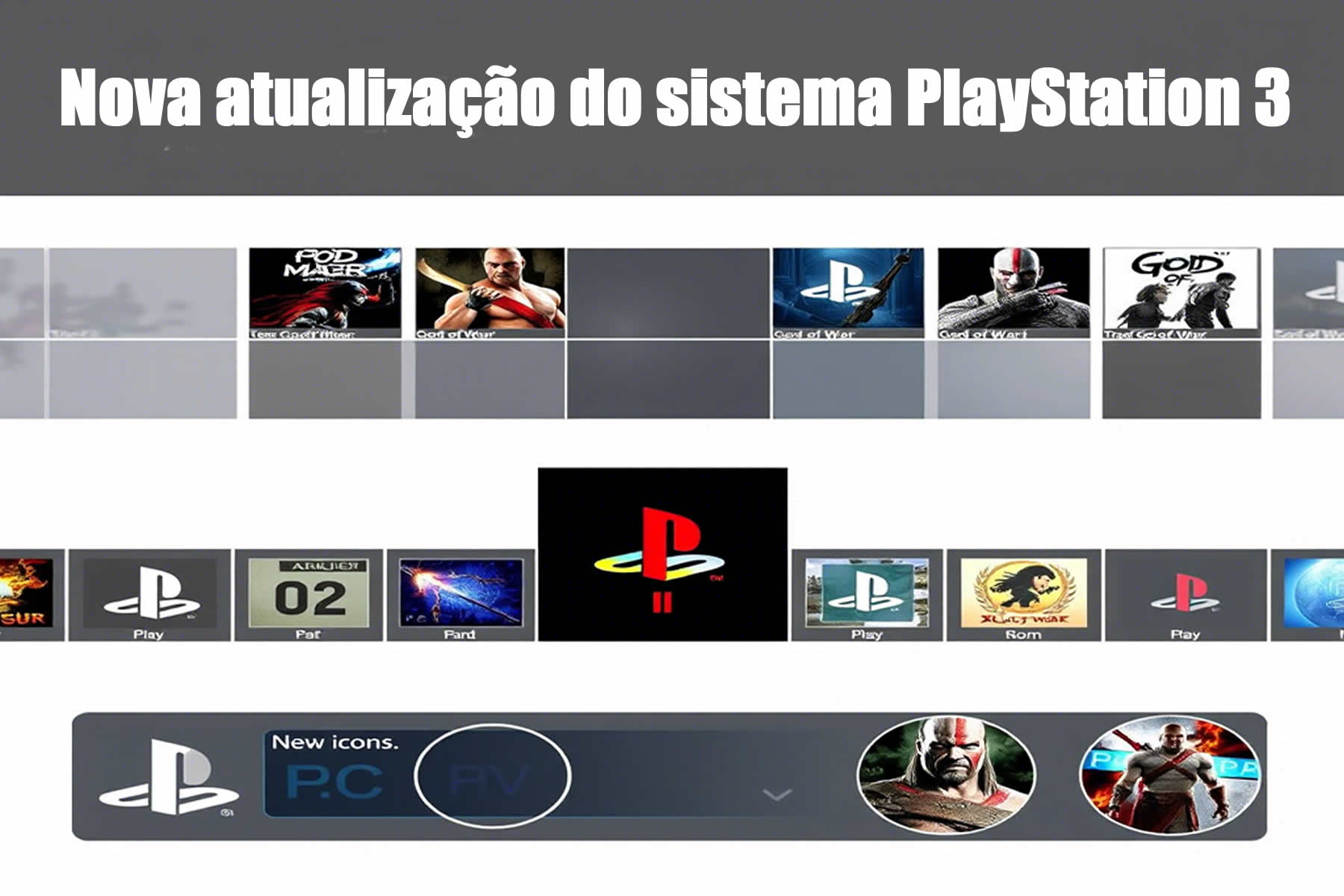 Nova atualização do sistema PlayStation 3