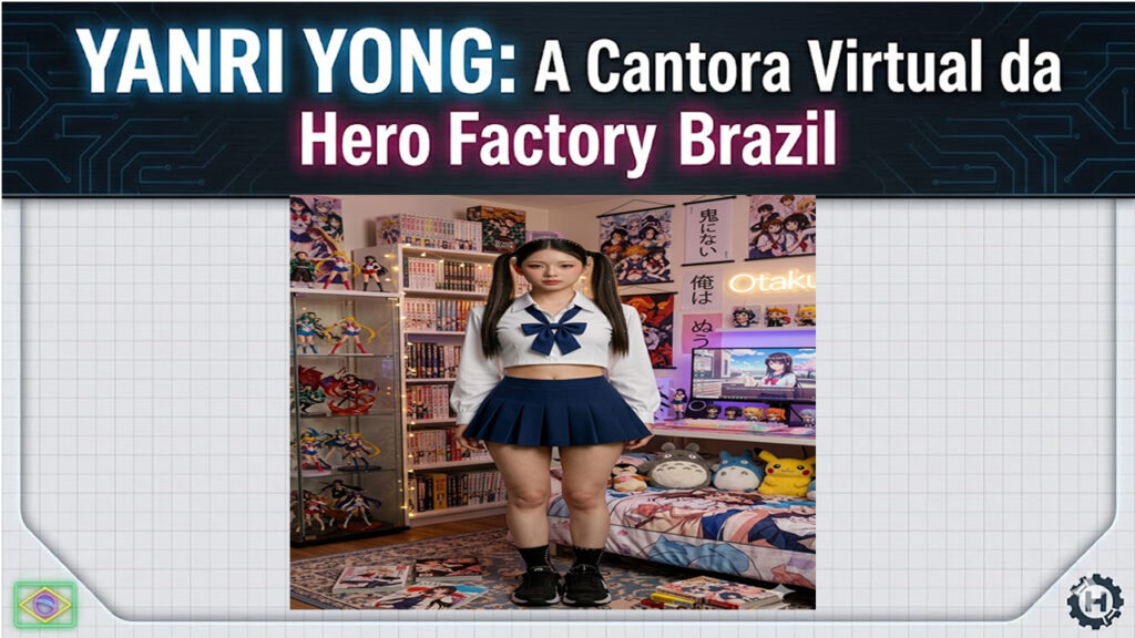 Yanri Yong: A Cantora Virtual da Hero Factory Brazil