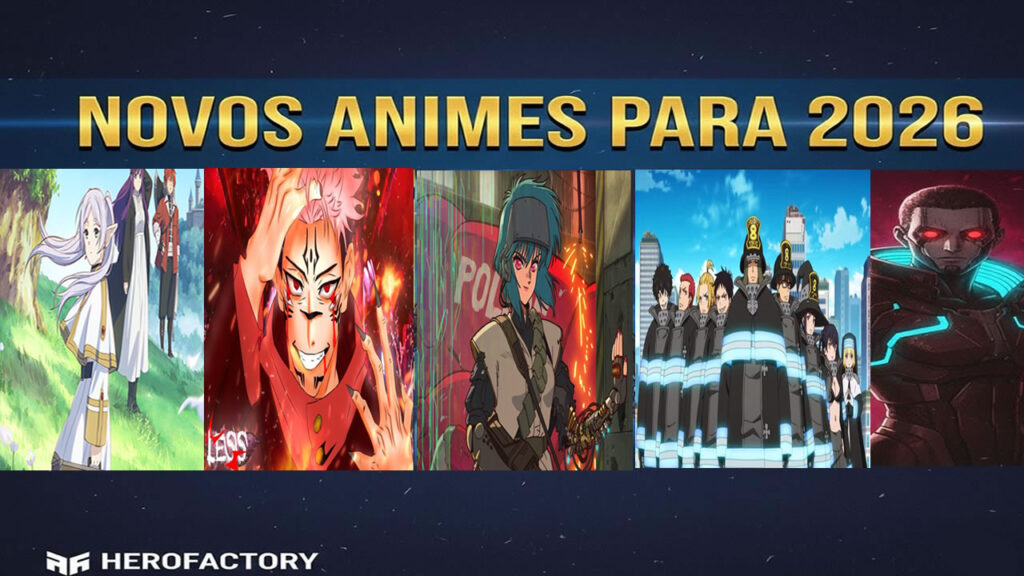 Novos Animes para 2026