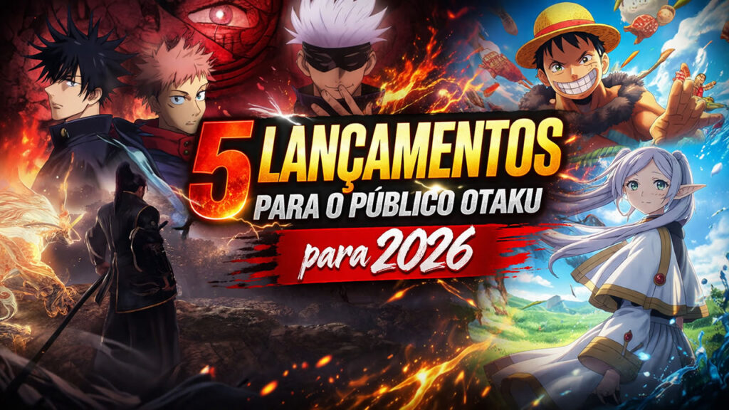lançamentos para o público otaku para 2026