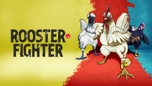 Poster oficial do anime Rooster Fighter