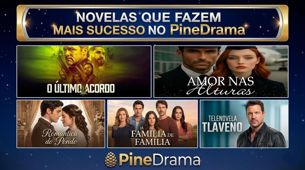 Novelas que fazem mais sucesso no PineDrama