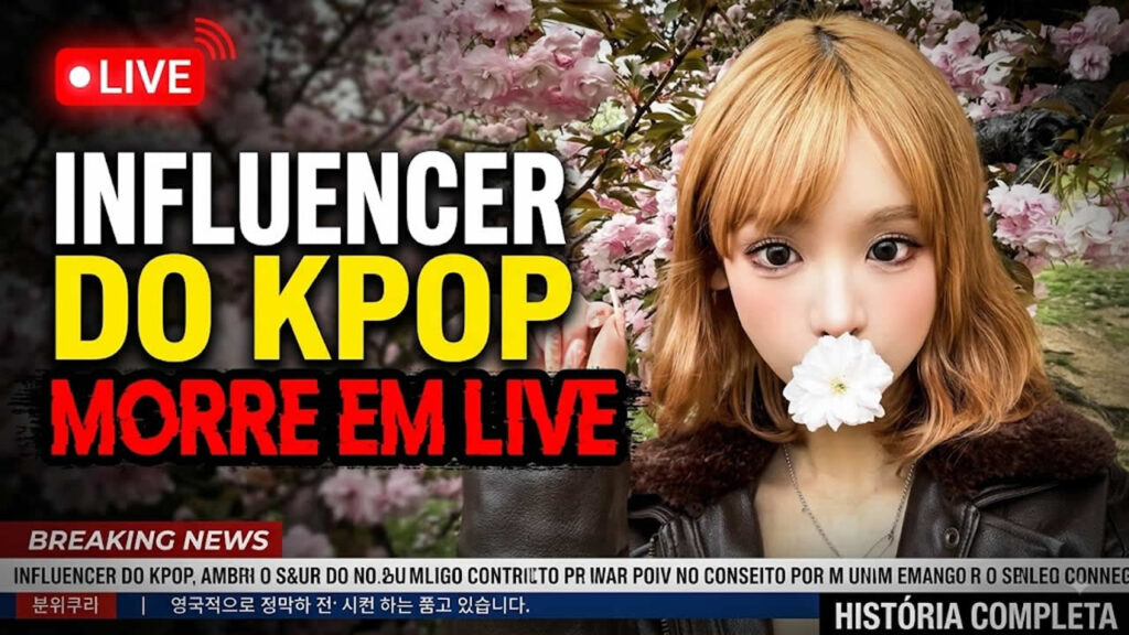 Influencer do Kpop Morre em Live