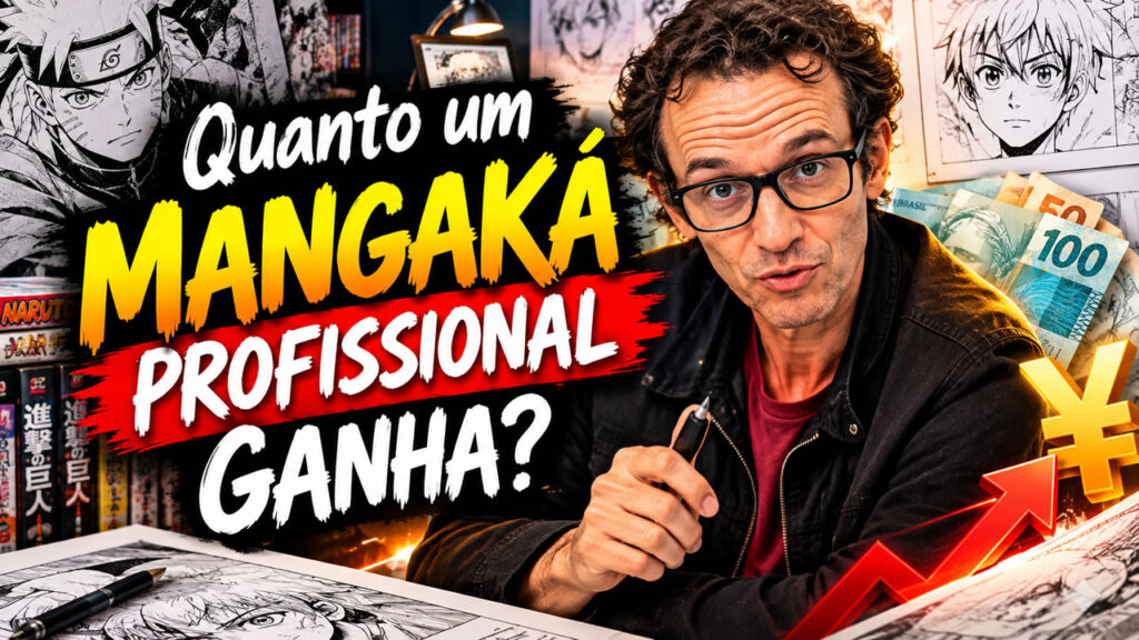 Quanto um mangaká profissional ganha