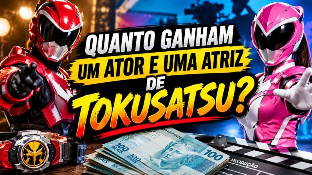 Quanto ganha os atotes e atrizes de tokusatsu ?